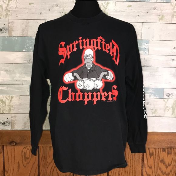 The Simpsons Other - The Simpsons Springfield Choppers tee #440